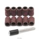 Tool 6mm 10Pcs 3.17mm Grit Bands Rotary Sanding Mandrel
