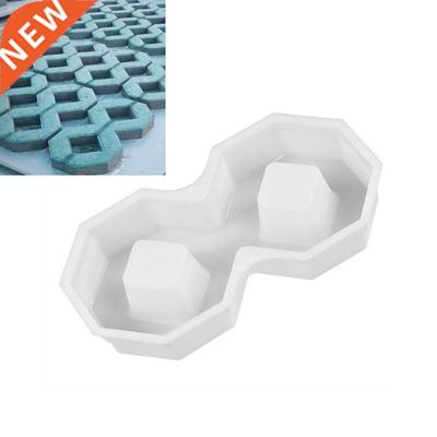 DIY Square Garden Path Concrete Plastic Brick Mold Paving Pr