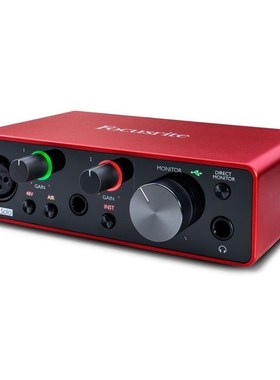 Newest Focusrite Scarlett Solo (3rd gen) SB audio interface