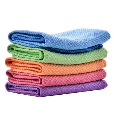 30*40cm Microfiber Cleaning Towel Absorbable Car Glass Kitch