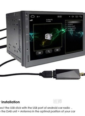 Dab Radio Receiver For Android Radios Car Antenna Digital Au