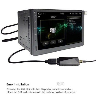 Dab Radio Receiver For Android Radios Car Antenna Digital Au