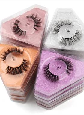 10 Pairs Long Eye Lashes 3D Faux Mink Hair False Eyelashes