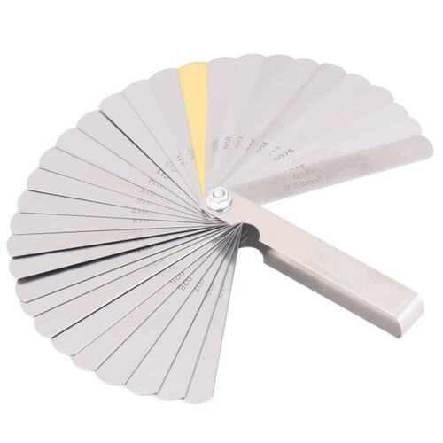 1 Set 32 Blades Valve Feeler Filler Gauge Metric Gap Filler
