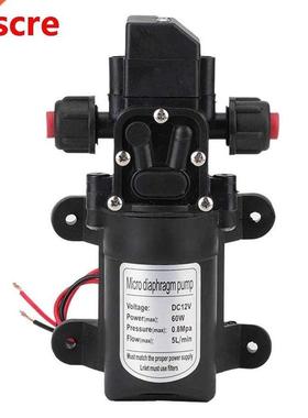 12V DC 60W Self Priming Water Pump ABS shell 5L/Min 116Psi H