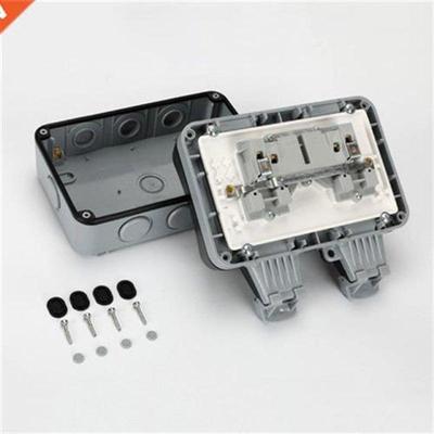 2 Gang IP66 Waterproof Outdoor Extension Lead Double Socket