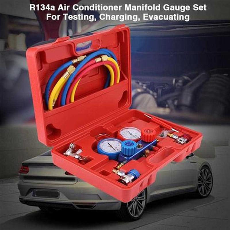 500-800Bae Air Conditioner Manifold Gauge Set with 5ft Charg