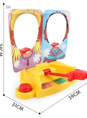 Shocker toy Cake Cream Pie In The Face Family Party Fun Gam