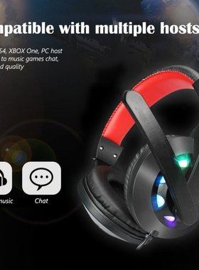 A65 Gaming Headphone 3.5mm Adjustable Headband for Computer