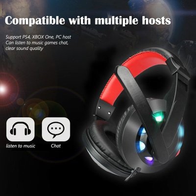 A65 Gaming Headphone 3.5mm Adjustable Headband for Computer