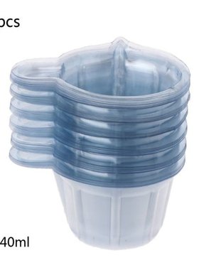 50Pcs 40ML Plastic Disposable Cups Dispenser DIY Epoxy Resin