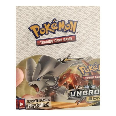 324 Cards Pokemon TCG Sun  Moon NBROKEN BONDS 36-Pack Boost