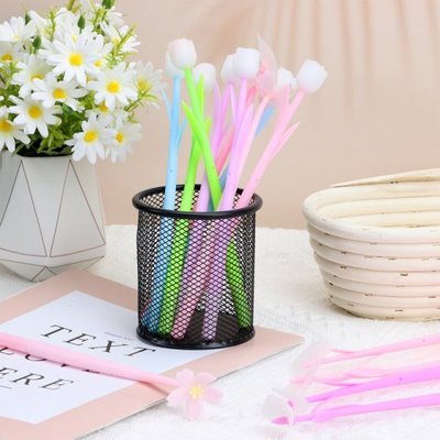 8pcs Small Fresh Cute Student Examination Sign Pen Stationar