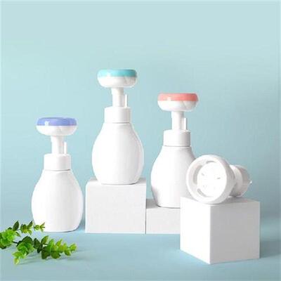 Flower Liquid Soap Dispenser Stamp Hand Soap Pump Bottle