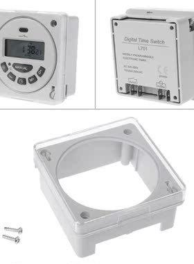 Panel Mounting Plastic Transparent Case Waterproof Cover Enc