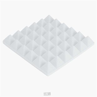 6Pcs 30x30x5cm Pyramid Sound Absorbing Sponge Soundproofing