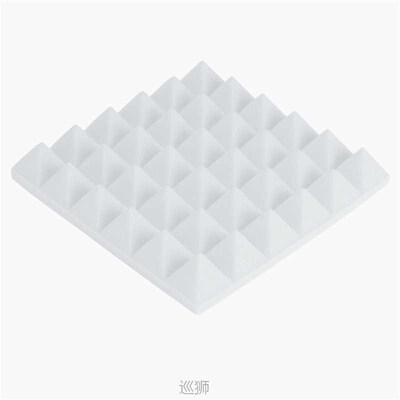6Pcs 30x30x5cm Pyramid Sound Absorbing Sponge Soundproofing