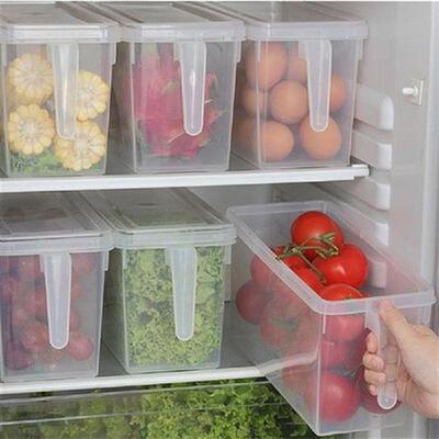 Kitchen Transparent PP Storage Box Grains Beans Storage