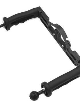 Dual Stabilizer Diving Underwater Housings Tray Grip with Do