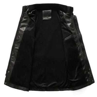 New Fashion Motorcycle Leather Jacket Men nch Coat Top quali