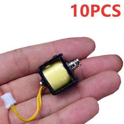 10PCS/LOT Through Push-pull Electromagnet DC12V-24V Frame ty