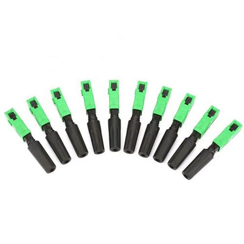 100pcs FTTH SC/APC Optic Fiber Connector SC APC single-mode
