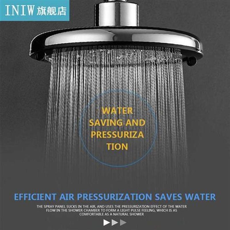 RecabLeght 6 Inches Pressurized Shower Head High Pressure To