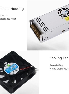 power adapter convertor 220v 230v 110v  to 12v 24v for led s