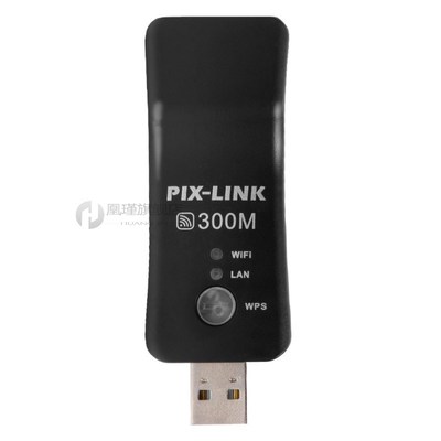 USB TV WiFi Dongle Adapter 300Mbps Universal Wireless Receiv