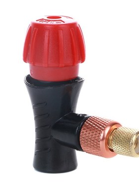 CO2 Bike Inflator Portable Presta Schrader Valve Head Compat