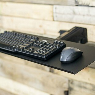 Keyboard Tray with VESA Mounting Hole 100x100mm for DIY Stan