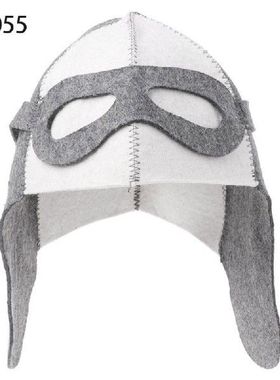 Wool Felt Sauna Hat Anti Heat Russian Banya Cap For Bath