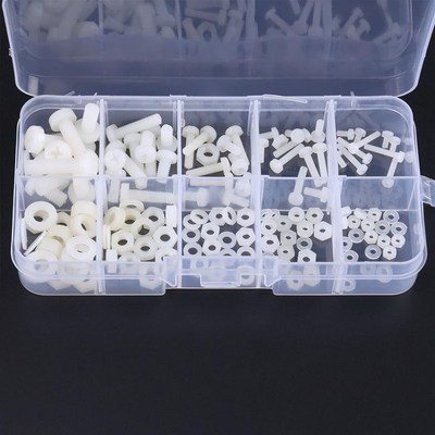 150Pcs M2 M2.5 M3 M4 M5 Hex Screws Bolts Nuts Washers Assort