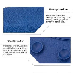 Bathtub Pillow Sponge Relaxing Spa Bath Pillow Suction