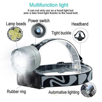 WasaFire 5* XML T6 Bike Light 7000 Lumen LED Bicycle Light H