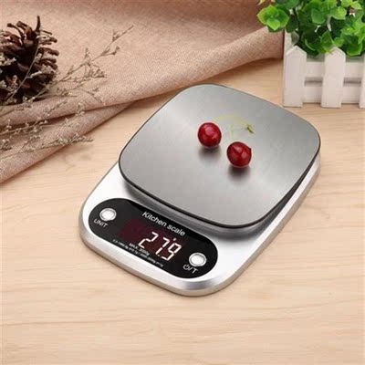 Household Kitchen Scale Electronic Food Baking Scale Stainle