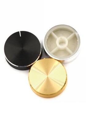 Good silver/gold/black Aluminum Volume Control Amplifier Kno