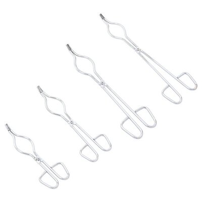 4PCS Crucible Tongs Long Stainless Steel Crucible Tongs with