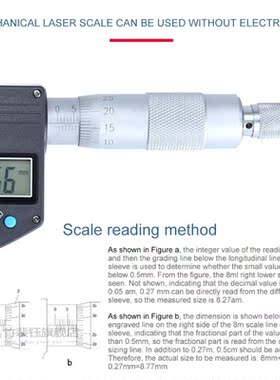 0-25 Mm Electronic Outside Micrometer 0.001 Mm LCD Micromete