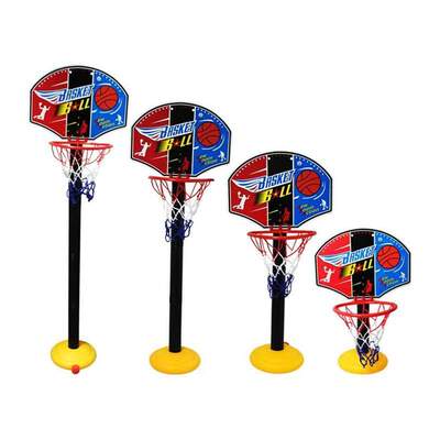 Basketball Hoop Set for Kids Adjustable Portable Basketball