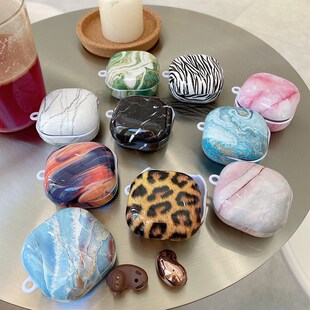 Zebra Earbuds Case Marble Samsung Leopard for Galax Texture