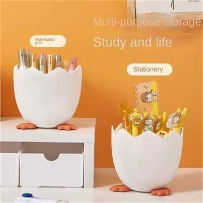 Kawaii Desktop Pen Holder Large-capacity Cute Stationery