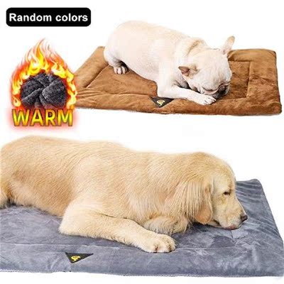 2023 Big Dogs Bed Self Heating Pet Pads Winter Large Dogs
