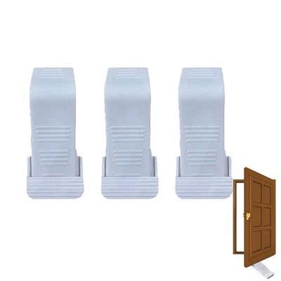 Rubber Door Stopper 3PCS Door Stoppers For Bottom Of Door