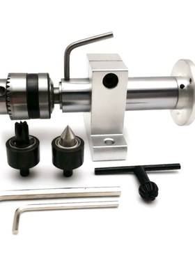 Multifunction Drilling Tailstock Live Center With Claw  Mini