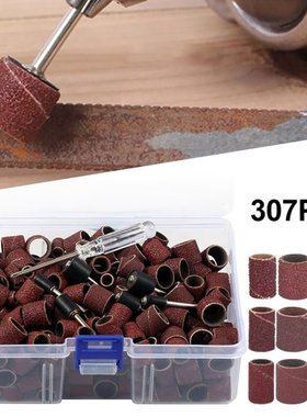 307pcs Sanding Drum Kit Drum Sander Set #80 #120 #240 Sandin