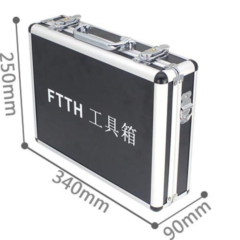 16pcs/s Fiber Optic FTTH Tool Kit with FC-6S Fiber Cleaver a