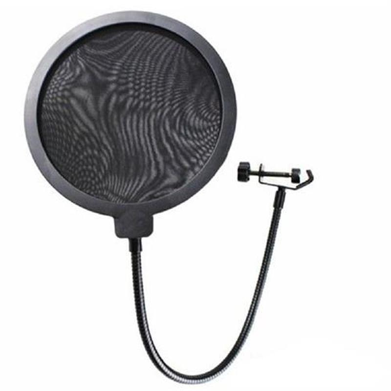 Microphone Stand Desktop Mic Clip Holder Tripod Nb35 Live