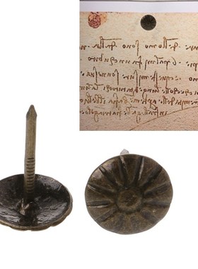 100pcs Antique Brass Upholstery Nails Tack Stud Pushpin Door