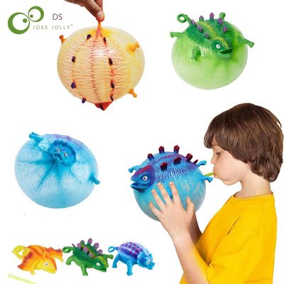 Children Funny Blowing Dinosaur  Anxiety Stress Relief Infla